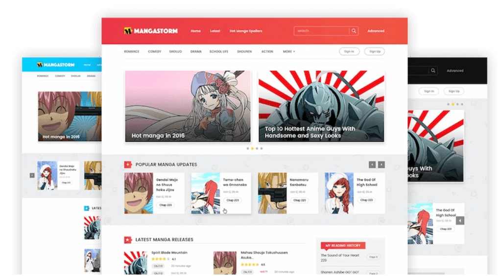 Madara 2.2.2.1主题源码 响应式WordPress漫画小说主题模板-柚子网创