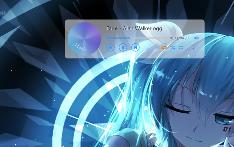 好看的网页MP4音乐播放器源码-柚子网创