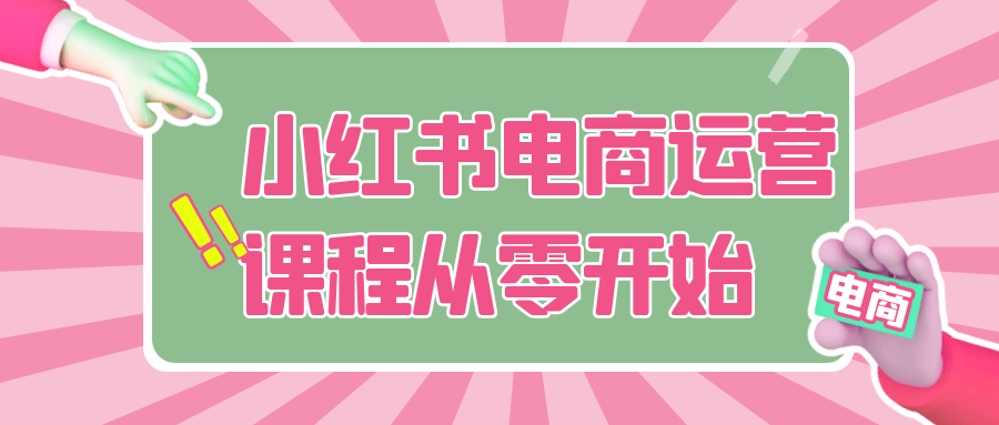 小红书电商运营课程从零开始-柚子网创