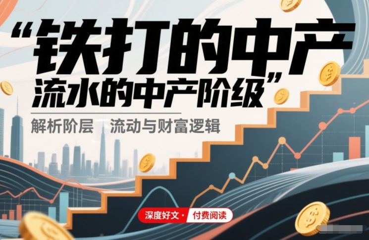 付费文章：铁打的中产，流水的中产阶级-柚子网创