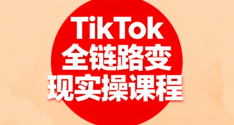 小杨老师·TikTok全链路变现实操课程-柚子网创