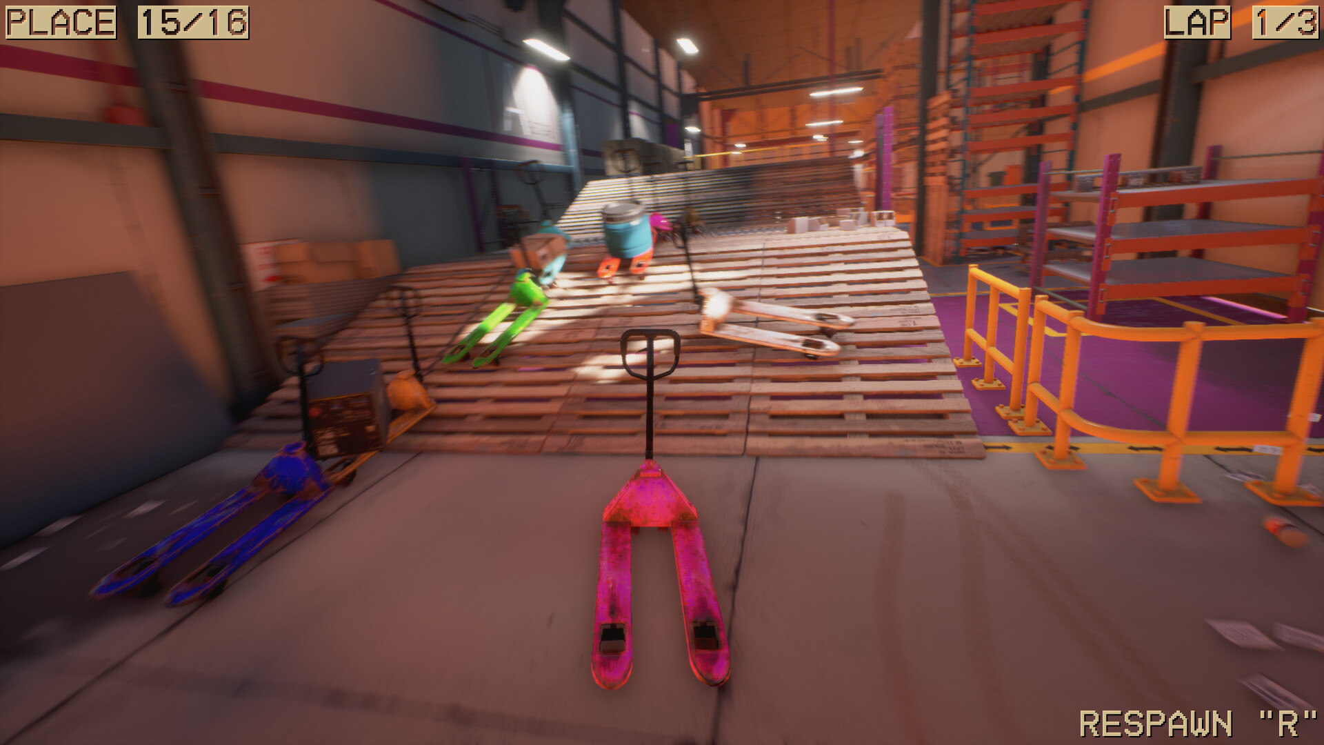 托盘搬运竞速/Pallet Jack Racing-柚子网创