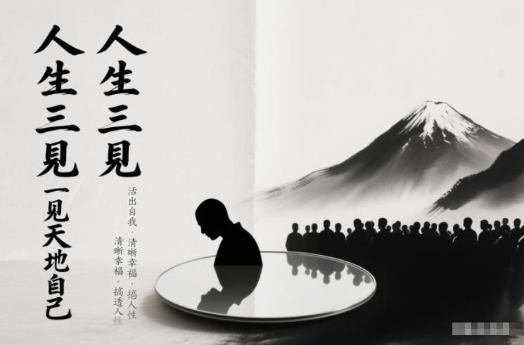 人生三见一见天地见众生见自己，活出自我拥有清晰幸福人生，搞透人性-柚子网创