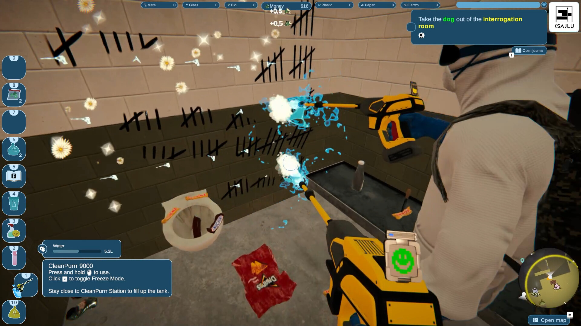 疯狂工具：清洁混乱/Purrrifiers: Cleaning Chaos – Cats & Goofylike Co-op-柚子网创