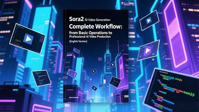 Sora2 AI视频生成的系统教程(英文版-柚子网创